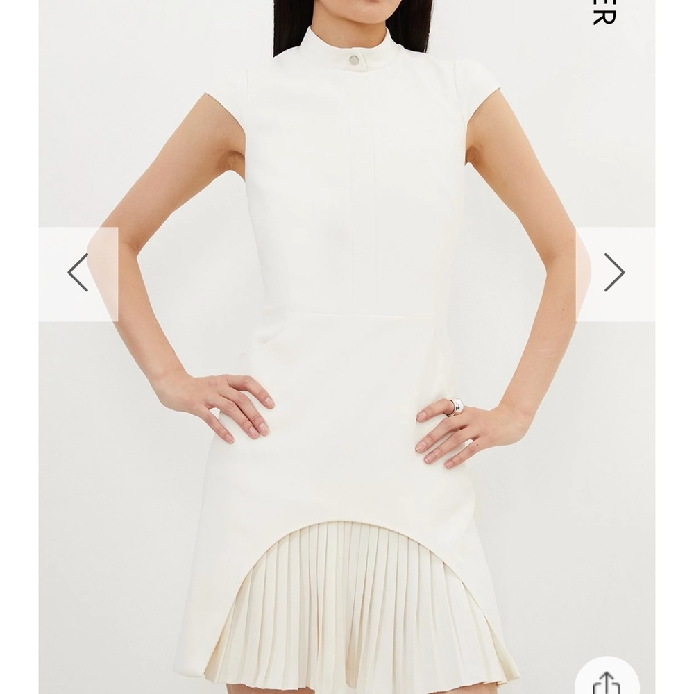 KAREN MILLEN | Military Tailored Mini Dress